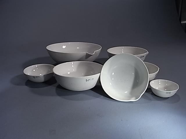 (image for) Dish (Basin), Evaporating, Porcelain, 300ml